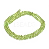 Natural Peridot Beads Strands G-F686-12A-03-2