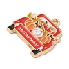 Thanksgiving Day Alloy Pendants ENAM-R007-01G-06-2