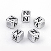 Plated Acrylic Beads X-PB43C9308-N-1