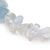 Natural Aquamarine Chips Beaded Stretch Bracelets for Women BJEW-TA00557-04-4