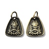 Tibetan Style Brass Pendants KK-M284-35AB-1