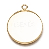 304 Stainless Steel Pendant Cabochon Settings STAS-Z030-01A-G-1