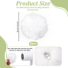 Fibre Pompom Ball FIND-WH0139-942A-2
