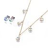 (Jewelry Parties Factory Sale)304 Stainless Steel Jewelry Sets SJEW-F210-16G-1