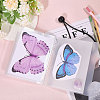 1Pc A6 Transparent PP Plastic Photocard Storage Albums AJEW-GL0004-48-4