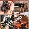 4Pcs Wood Beads WOOD-PH0003-90E-5