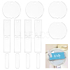 1Set Acrylic Name Sign Plate DIY-GA0006-73A-1