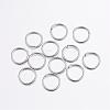 Tarnish Resistant 304 Stainless Steel Open Jump Rings STAS-P151-04-1