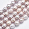 Natural Cultured Freshwater Pearl Beads Strands PEAR-K003-26A-1