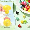 50Pcs Opaque Acrylic Beads OACR-CJ0002-65-2