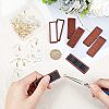 DIY Rectangle Dangle Earring Making Kit DIY-OC0009-48-3