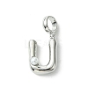 Rack Plating Brass with ABS Plastic Pearl European Dangle Charms KK-G501-02U-P-1