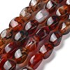 Natural Dragon Veins Agate Beads Strands G-G172-01P-2