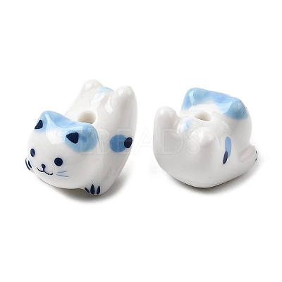 Handmade Porcelain Beads PORC-Z009-02D-1