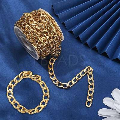 Aluminium Curb Chains CHA-CJC0001-01G-1