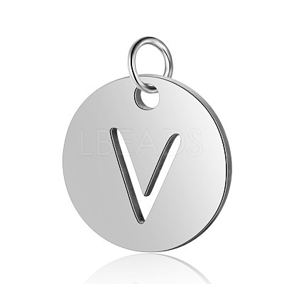 Non-Tarnish 304 Stainless Steel Charms STAS-S105-T514S-V-1