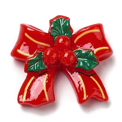 Christmas Theme Opaque Resin Cabochons LS-CRES-M022-02B-1