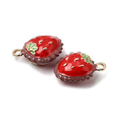 Alloy Enamel Pendants PALLOY-T094-04A-01-1