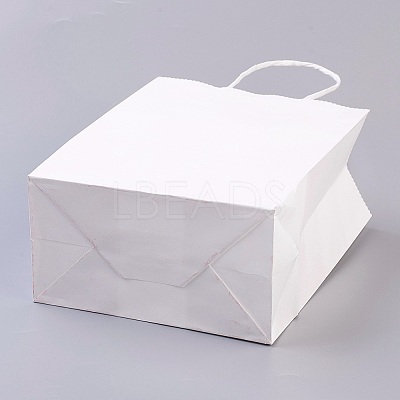 Pure Color Kraft Paper Bags LS-AJEW-G020-A-03-1