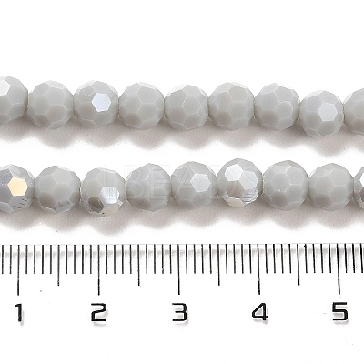 Opaque Glass Beads Stands EGLA-A035-P6mm-B22-1