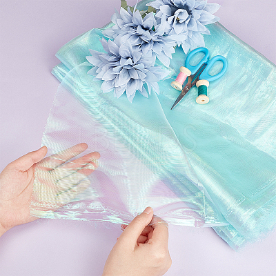 Symphony Laser Polyester Fabric DIY-WH0401-67A-1