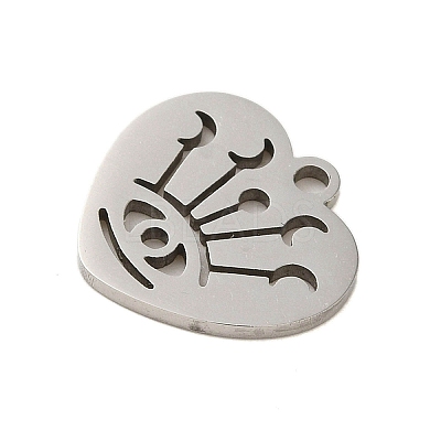 Non-Tarnish 304 Stainless Steel Charms STAS-S123-03P-07-1
