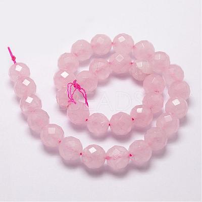 Natural Rose Quartz Beads Strands G-D840-21-8mm-1