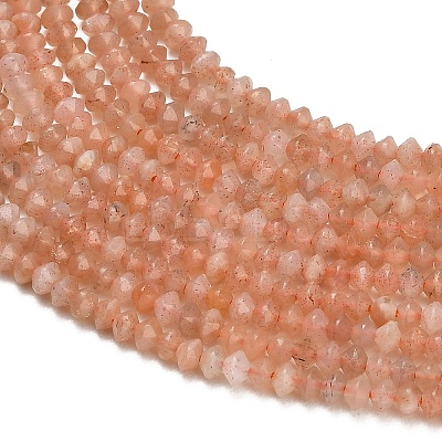Natural Sunstone Beads Strands GG-CBAA9B4-A04-02-1