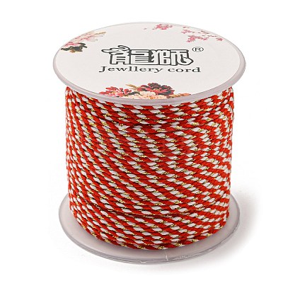4-Ply Polycotton Cord with Metallic Thread OCOR-Z003-C24-1