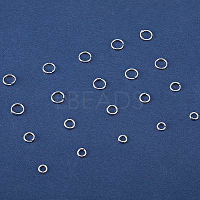 60Pcs 3 Styles 925 Sterling Silver Open Jump Rings STER-BBC0006-20-1