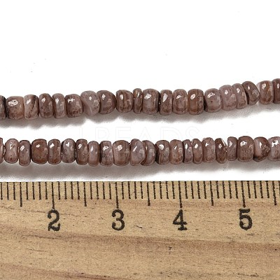 Dyed Natural Freshwater Shell Beads Strands BSHE-G039-07I-1