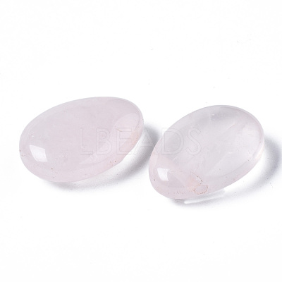 Natural Rose Quartz Pendants G-N0326-74L-1