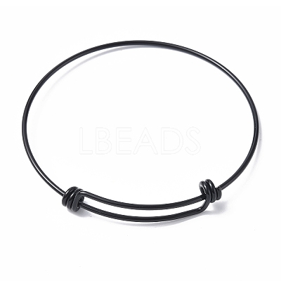 Adjustable 304 Stainless Steel Bangles Making MAK-F286-01EB-1