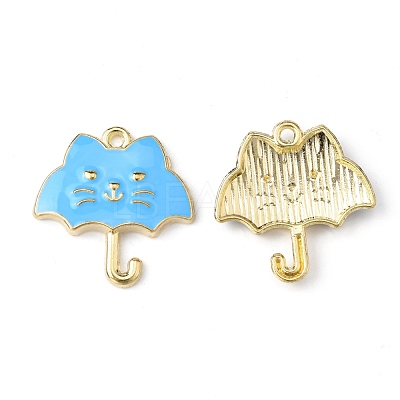 Alloy Enamel Pendants ENAM-CJC0012-007F-1