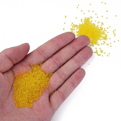15/0 Transparent Czech Glass Seed Beads SEED-N004-004-25-1