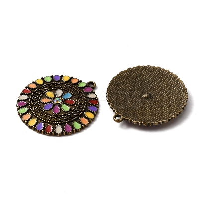 Alloy Enamel Pendants ENAM-WH0054-44A-1