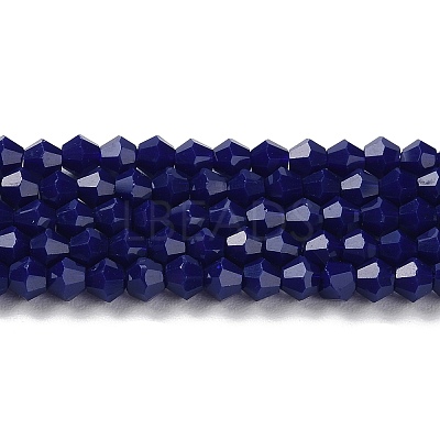 Opaque Solid Color Imitation Jade Glass Beads Strands LS-GLAA-F029-P4mm-10-1
