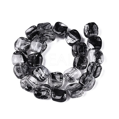 Handmade Lampwork Beads Strands LA-N046-01A-1