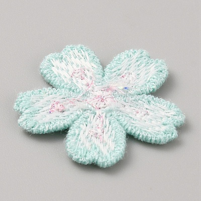 Polyester Embroidery Ornament Accessories DIY-WH0504-129B-1