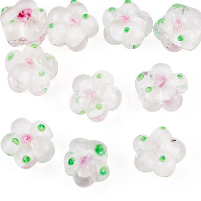 10Pcs Handmade Lampwork Beads LAMP-TADJ0001-01B-1