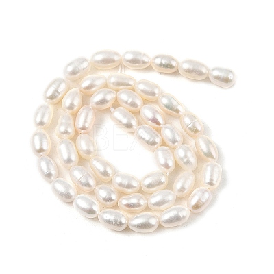 Natural Cultured Freshwater Pearl Beads Strands PEAR-I007-01B-01B-1