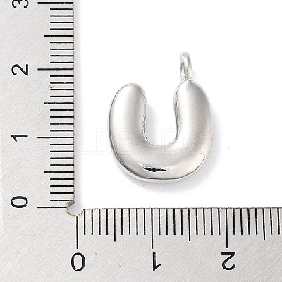 Rack Plating Brass Balloon Letter Pendants LS-KK-C050-01P-U-1