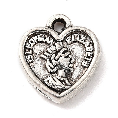Tibetan Style Alloy Pendants PALLOY-P293-044AS-1