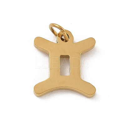 304 Stainless Steel Charms STAS-R001-04G-03-1