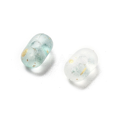 Gradient Color Transparent Frosted Acrylic Beads X1-OACR-M023-06H-1