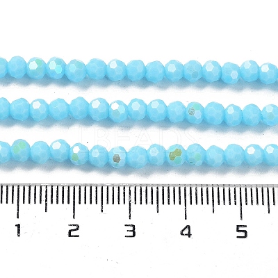 Opaque Glass Beads Strands LS-EGLA-A035-P4mm-L08-1