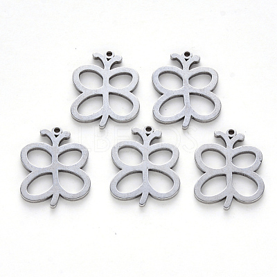 Tarnish Resistant 304 Stainless Steel Pendants STAS-N092-07-1