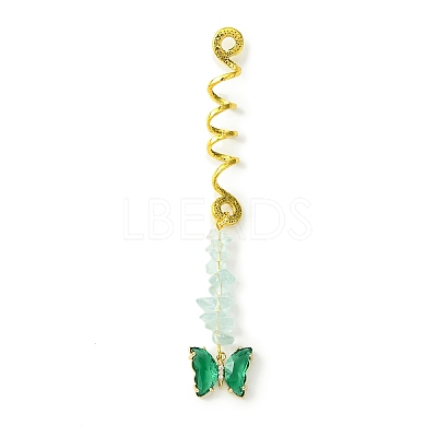 Alloy Dreadlocks Beads OHAR-JH00030-06-1
