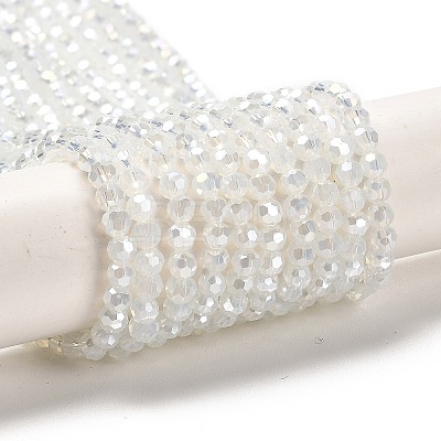 Imitation Jade Glass Beads Stands EGLA-A035-J3mm-B06-1