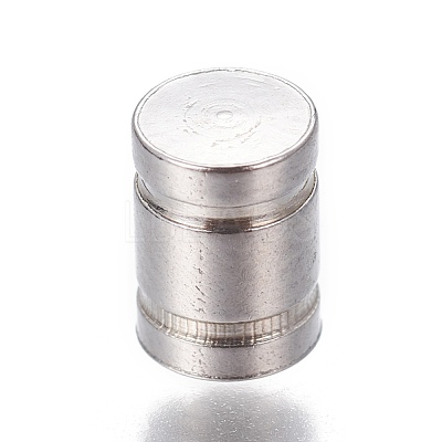 Tarnish Resistant 201 Stainless Steel Cord Ends STAS-P239-10P-1